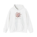 Floral Bouquet Hoodie — Vintage Roses with 'Forever Your Name' Script
